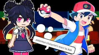 Pokemon characters react to ash Episode no 4