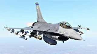 F-16 Viper Using Maverick & GBU-8 (War Thunder)