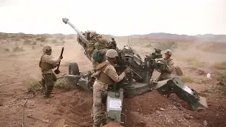 U.S. Marine Corps Artillery Fire Support in Afghanistan