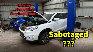 Was This Suzuki Vitara Sabotaged? - I Cant Figure Out What Has Gone On With This Car......