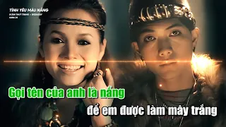 Tình yêu màu nắng karaoke Đoàn Thuý Trang x BigDaddy Rap EXTENDED