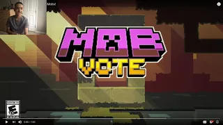 Reaction to Minecraft Mob Vote Reavels!