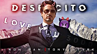 DESPACITO FT TONY STARK | STATUS DESPACITO FT IRON MAN | DESPACITO SONG EDIT | LOVE YOU 3000 STATUS