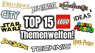 Die TOP 15 besten LEGO Themenreihen!