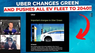 Uber Is CHANGING Uber Green And Goal For ALL EV FLEET