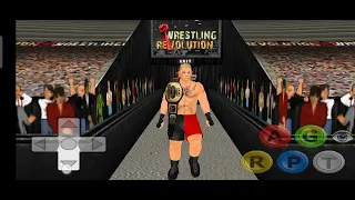 Brock Lesnar vs Bill Goldberg - wrestling revolution 3d