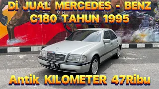 DI JUAL MERCEDES-BENZ W202 C180 TAHUN 1995, ANTIK KILOMETER 47RB