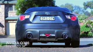 Best Invidia Q300 vs R400 comparison Toyota86 & BRZ