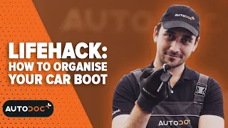 Lifehack: how to organise your car boot | #autodoc #carhack