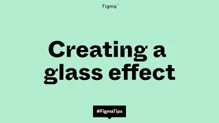Adding a glass effect to your designs