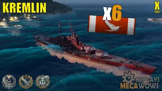 Kremlin RANKED 6 Kills & 199k Damage | World of Warships Gameplay