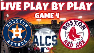 Boston Red Sox vs Houston Astros ALCS Game 4 Live Play By Play And Reactions #Dirtywater #RedSox