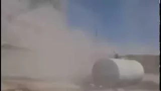 Сирия видео боевиков попавших под бомбежку ВВС России