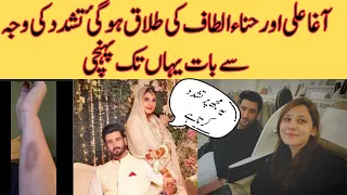 Agha Ali and Hina Altaf got divorced