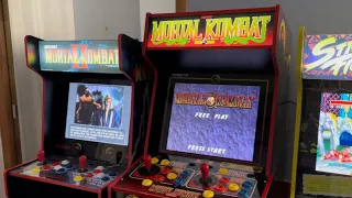 Do you have an Arcade1up MK30th or Deluxe cab?