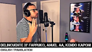 Delincuente by Farruko, Anuel AA, Kendo Kaponi (ENGLISH TRANSLATION)