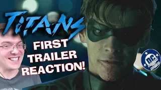 TITANS SDCC First Trailer Reaction!