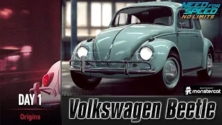 Need For Speed No Limits: Volkswagen Beetle (Speedhunters) | #ZeroToHero (Day 1 - Origins)