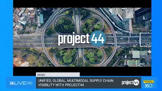 Unified, Global, Multimodal Supply Chain Visibility with project44 - Demo