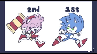 Sonamy Week Day 3 Racing 1/2 - 4 Sonamy Comics