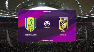 PES 2020 | Waalwijk vs Vitesse - Netherlands Eredivisie | 29 September 2019 | Full Gameplay HD