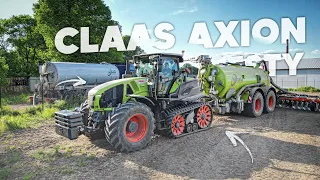 🇵🇱CLAAS AXION 960 TERRA TRAC na TESTY ☆ AGROSERWIS GOŹDZICKI ☆ CLAAS AXION 960 & KUMM TECHNIK ☆ AW ™