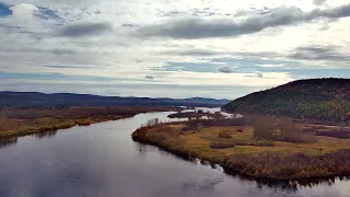 река  осень