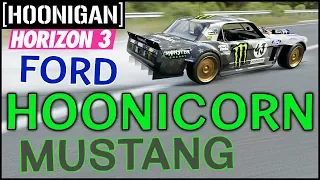 Forza Horizon 3 HOONIGAN Ford Hoonicorn Mustang Review, Top Speed + Car Sounds! FH3 Hoonigan Pack