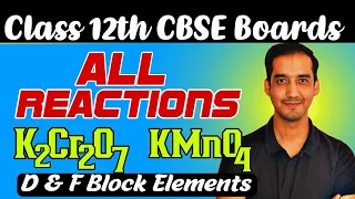 Potassium Permanganate & Potassium Dichromate Reactions | d and f Block Elements| Class 12 Chemistry