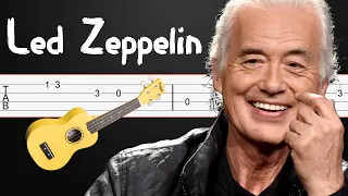 Stairway To Heaven - Led Zeppelin Ukulele Tabs, Ukulele Tutorial, Ukulele Lesson (Fingerstyle)