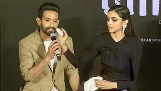 See Deepika Padukone Comforting Co-star Vikrant Massey As He Breaks Down In Tears @Chappak Launch