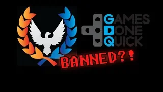 RWhitegoose and the GDQ Ban