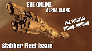 Eve Online Alpha PvE Tutorial Stabber Fleet Issue High Sec Combat Sites