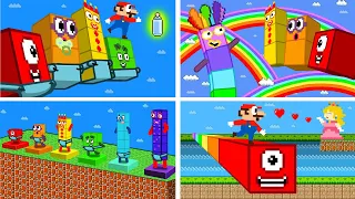 Funniest Mario and Numberblocks mix level up | videos ALL EPISODES (SEASON 20) | Game Animation