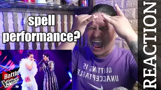 พลอย สุภัคชญา VS ปราง ปรางทิพย์ - รักควรมีสองคน - Battle - The Voice All Stars REACTION || Jethology