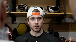 3/1 PHI vs. NYR Postgame: Carter Hart