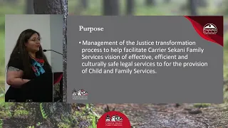 Report | Julie Daum – Justice | CSFS AGA 2022