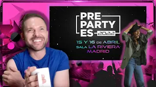 PrePartyES 2022 | NIGHT 1 REVIEW | CHANEL 'SLOMO' | PreParty Madrid | Spain Eurovision 2022