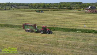 Grondverzetbedrijf W Cazemier aan het inkuilen