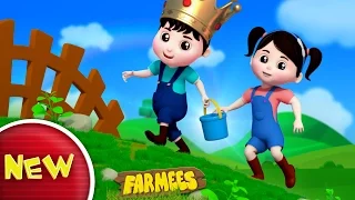 Jack and Jill Went Up The Hill | Nursery Rhymes | Kids Songs | Part 1 Baby Rhymes by Farmees