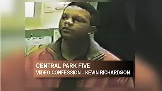 CENTRAL PARK FIVE - KEVIN RICHARDSON FULL VIDEO CONFESSION