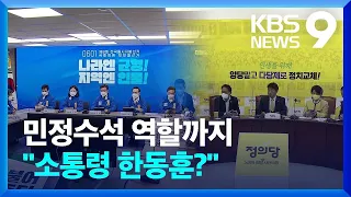 야당 “총리 이상 권한” “‘검찰 공화국’ 노골화” 비판 / KBS  2022.05.24.