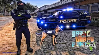 GTA 5 Sheriff Monday Patrol|| Ep 176| GTA 5 Mod Lspdfr K9|| #lspdfr #stevethegamer55