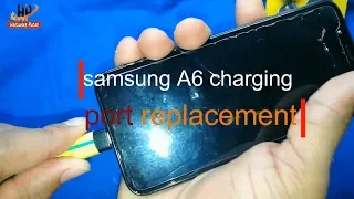 Samsung Galaxy A6 A600f  Charging port Replacement 2020 by hardware phone