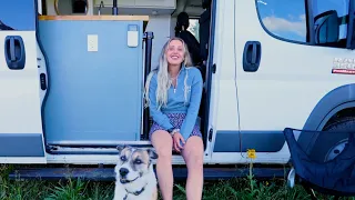 SOLO FEMALE’ ENGINEER'S high-security VAN CONVERSION | How she keeps vanlife safe 🔒