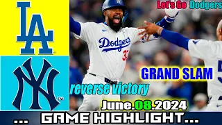LA Dodgers vs. NY Yankees GAME HIGHLIGHTS TODAY (06/08/24) | MLB Season 2024