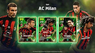 🔴12k Coins Pack Opening For Italian/Ac Milan Epics🤯🔥| Is Sheva The Best Cf of eFootball 24🤔?| #live