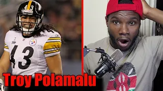 Pro Rugby Player Reacts: Troy Polamalu Highlights By Joseph Vincent