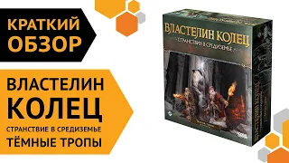 Властелин колец: Странствия в Средиземье. Тёмные тропы — краткий обзор настольной игры 🧙‍♂️🌚