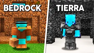 Trolleé a Mi Amigo CAMBIANDO La Textura de la Bedrock Por Tierra